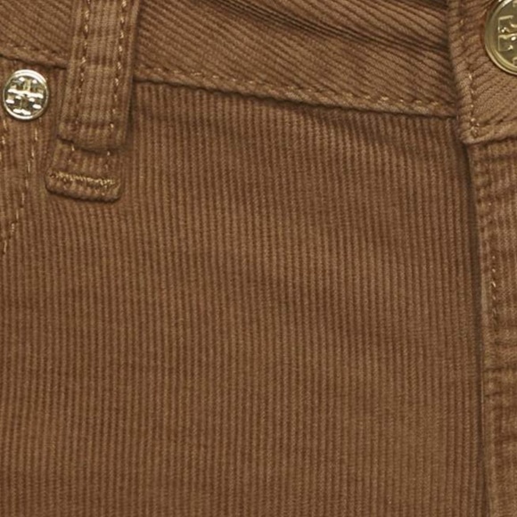 Tory Burch Ivy Skinny Corduroy Pants - Picture 2 of 3